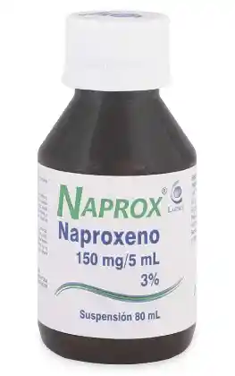 Naprox Suspensión 80 mL (150 mg/5 mL)
