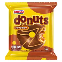 Bimbo Donuts con Relleno de Arequipe