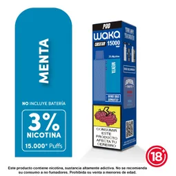 Waka Vaporizador Creator Pod Menta 3-15K