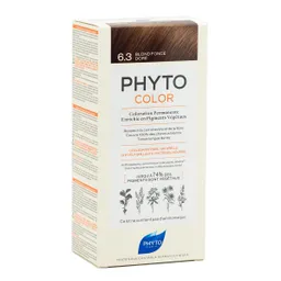 Phyto Coloración Capilar Phytocolor Dark Golden Blonde 6.3