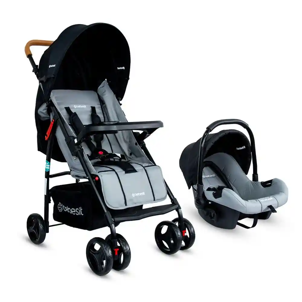 Coche Travel System Summer Negro Bebesit Jc2019bk