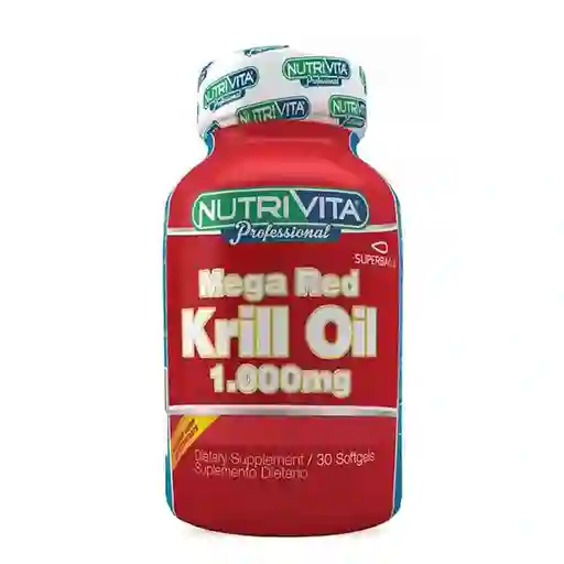 Nutri Vita Suplemento Dietario Mega Red Krill Oil