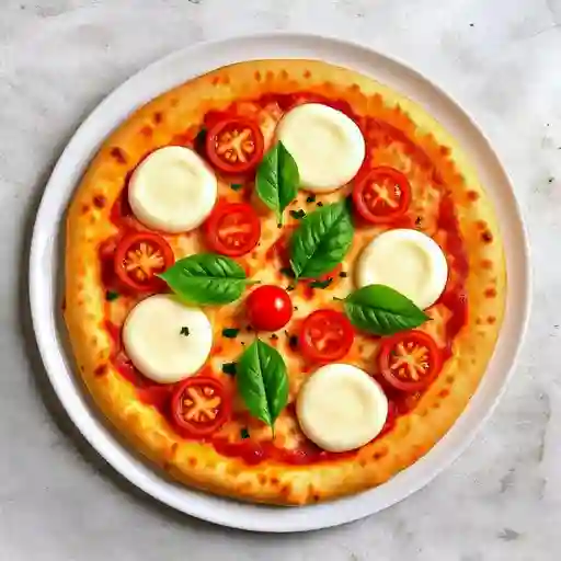 Pizza Pequeña Tomates Cherry