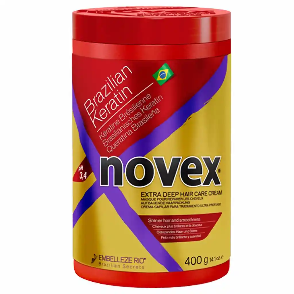 Novex queratina brasilera 400g