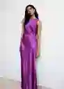 Vestido Gabriel-A Violeta Talla S Mujer Mango