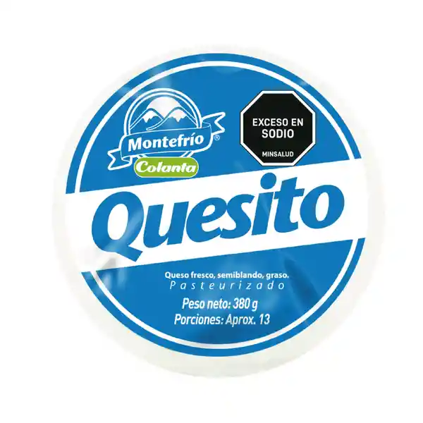 Montefrío Quesito Queso Fresco Semiblando