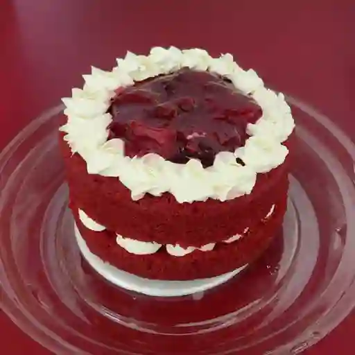 Torta red velvet personal