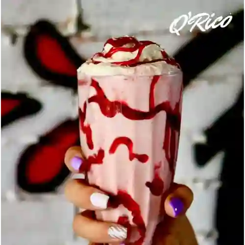 Malteada de Fresa