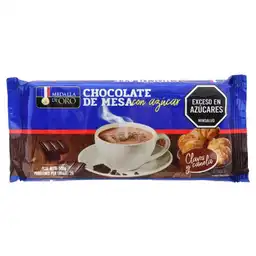 Chocolate de Mesa Medalla de Oro Con Azúcar Clavo y Canela