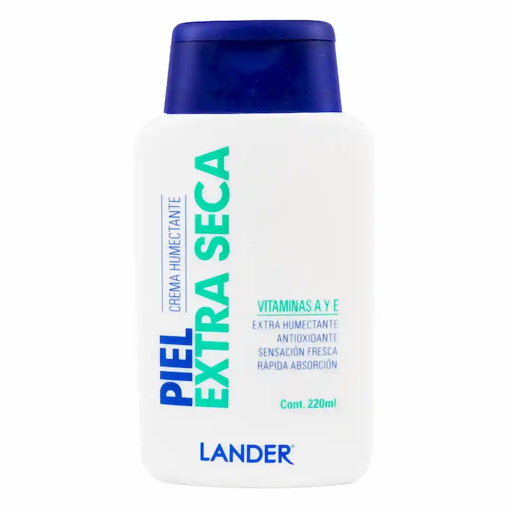 Lander Crema Humectante para Piel Extra Seca