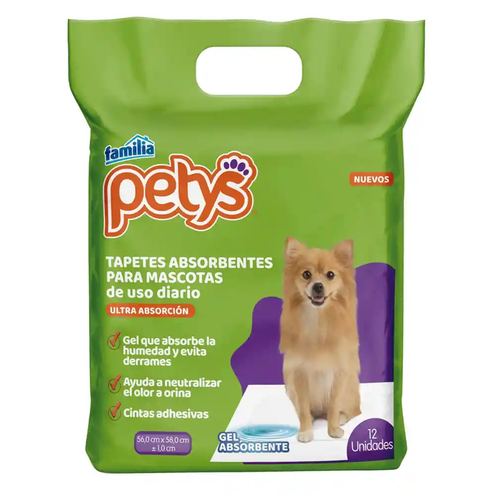 Petys Tapetes Absorbentes Mascotas Mediano