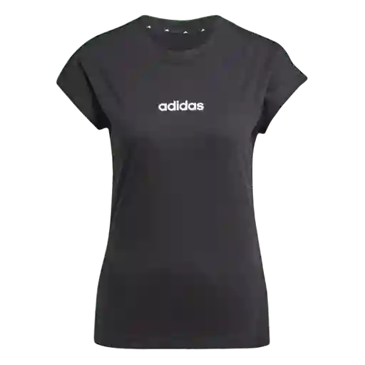 Adidas Camiseta W Lin Sj T Para Mujer Negro Talla L JC8238