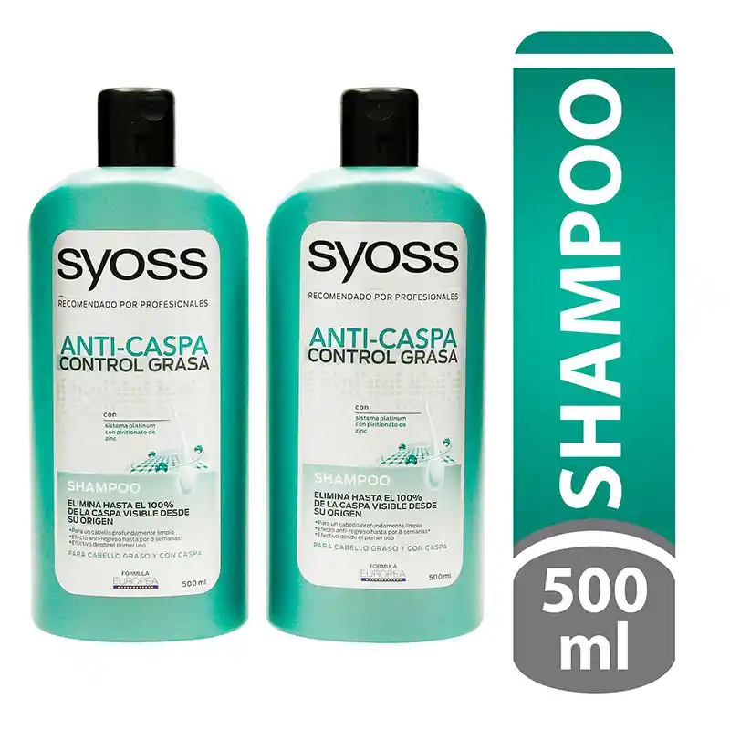 Syoss Shampoo Anticaspa Control Grasa