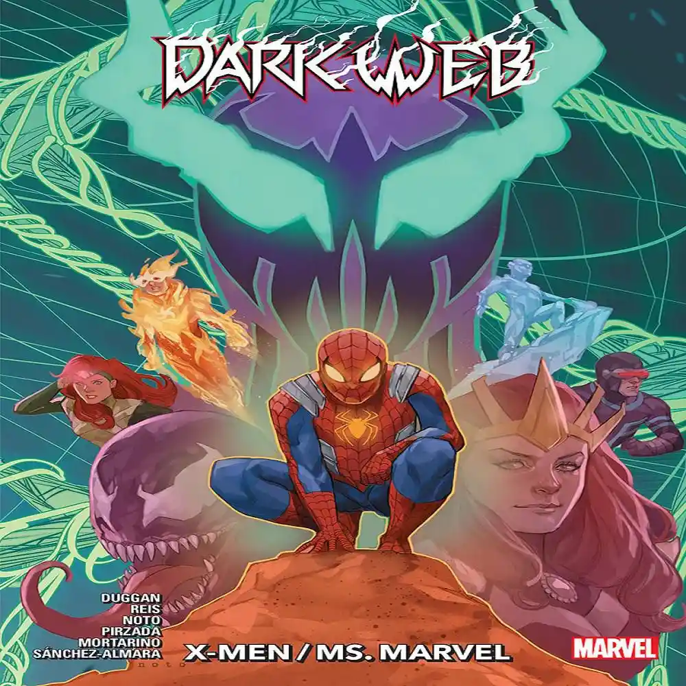 Comic Dark Web: X-men / Ms Marvel Panini Qdweb001