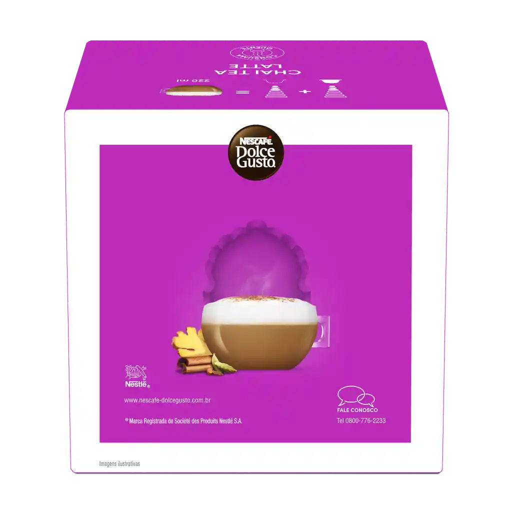 Cápsulas de Té Chai NESCAFÉ DOLCE GUSTO Chai Tea Latte x 99,5g