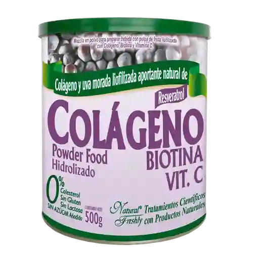 Natural Freshly Colágeno Power Food con Resveratrol