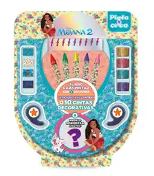 Libro Pinta y Crea Moana 2 Disney Disney