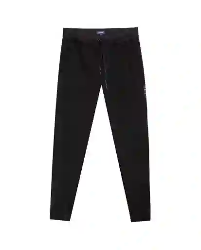 Pantalón Racing Sweat Masculino Negro Sombrio Talla 36 Chevignon
