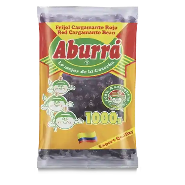 Aburrá Frijol Cargamanto Rojo