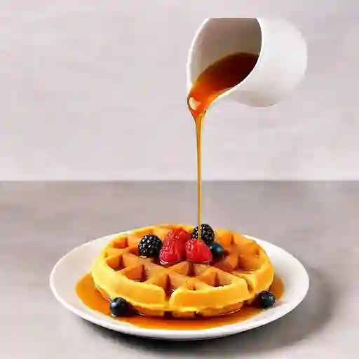 Waffle de buñuelo