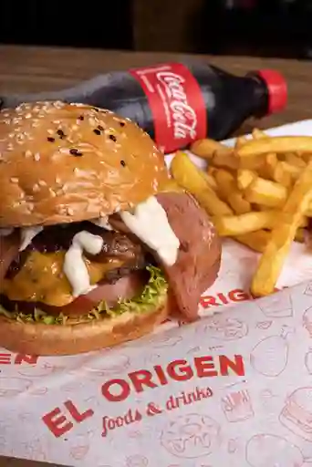 Combo hamburguesa new york
