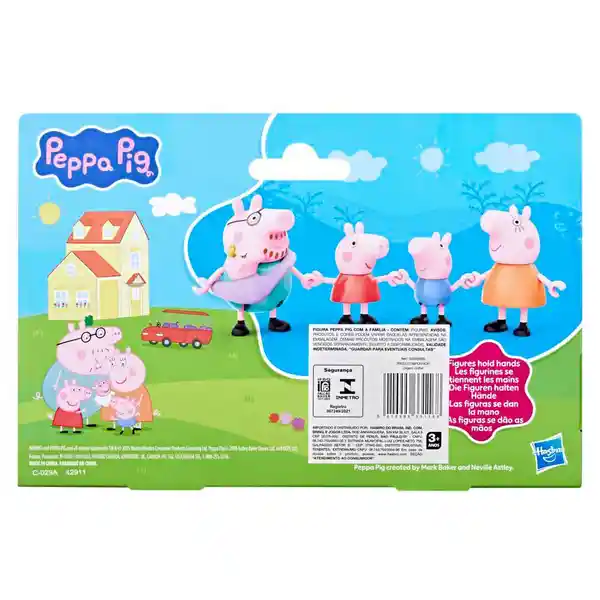 Peppa Pig Muñeca Peppa y su Familia de Cinco