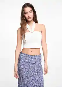 Top Aro Off White Talla 21 Niñas Mango