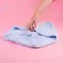 Toalla Gruesa Absorbente Para Cabello Azul Miniso