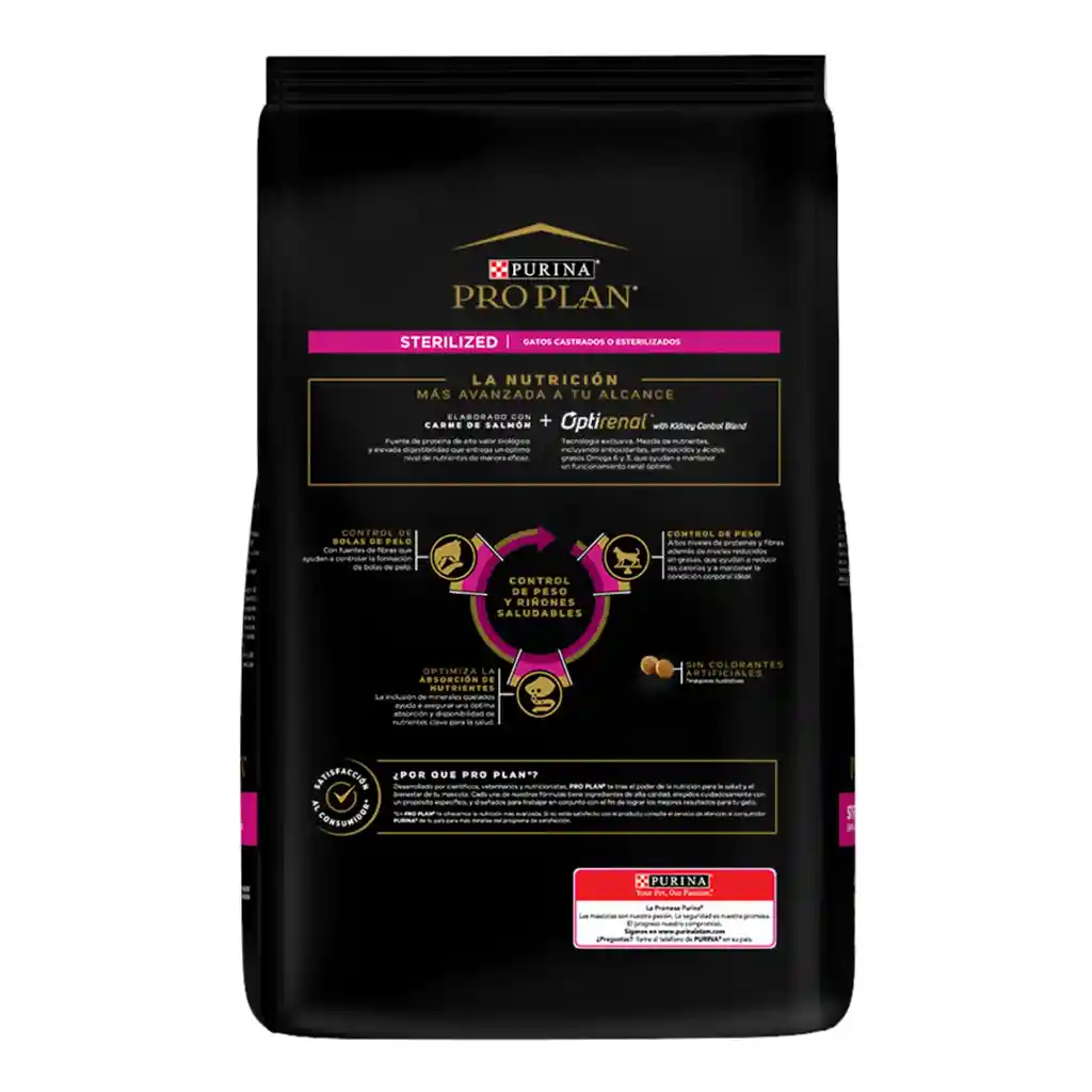 Comida para Gatos Adultos Esterilizados Purina Pro Plan x 3 kg