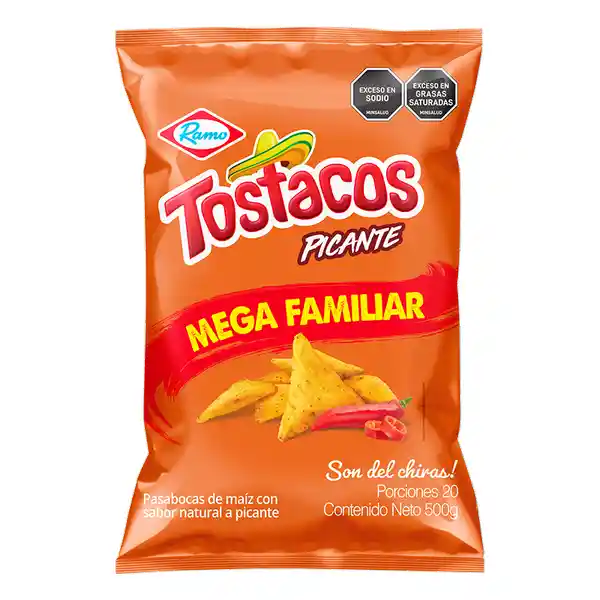 Ramo Tostacos Pasabocas Picante Mega Familiar