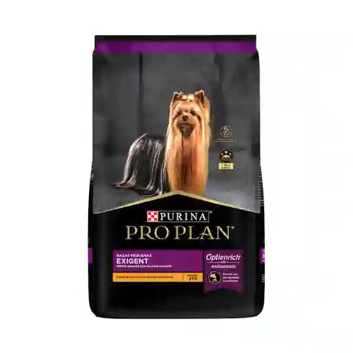 Comida para perros adultos paladares exigentes razas pequeñas Purina Pro Plan x 3 kg