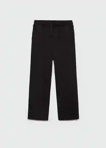 Pantalón Marga Negro Talla 08 Niñas Mango