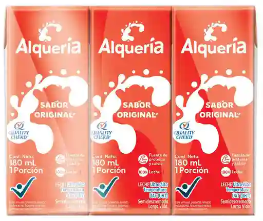 Leche Alqueria Ente Sd Orig Tetra Per Triple (540 Ml)