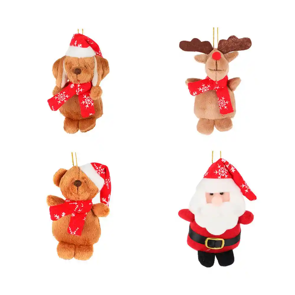 Colgante Peluche Bufanda Gato Krea