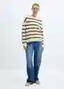 Jersey Marini Khaki Talla S Mujer Mango