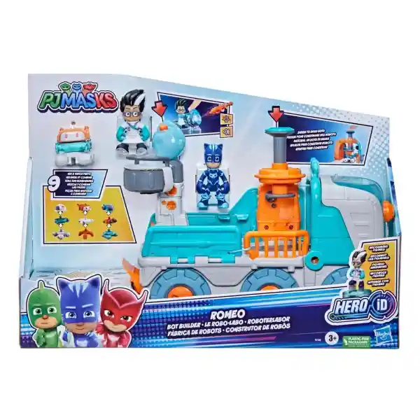 Hasbro Figura de Acción Pj Masks Vehículo Robot