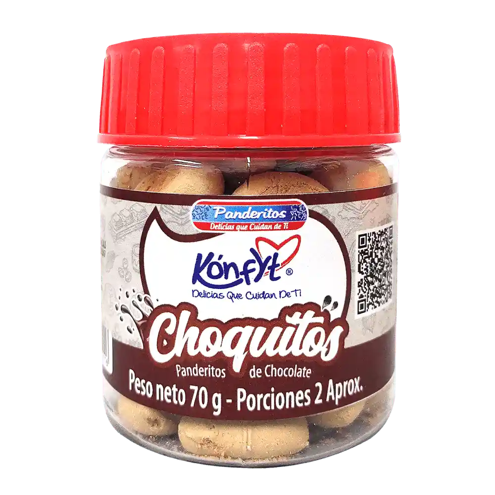 Pandero Chocolate Choquitos Konfyt *70gr