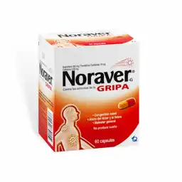 Noraver G Contra La Gripa 60 Capsulas