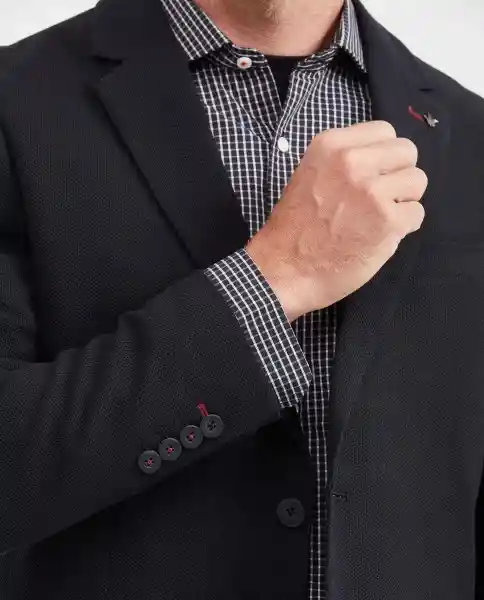 Blazer Continuativo Negro Sombrio Ultraoscuro XXL Chevignon