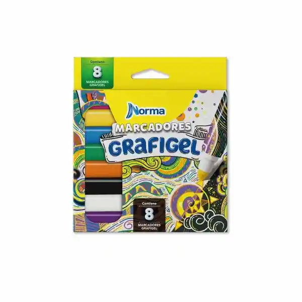 Marcadores Graficos Gel Norma 546250