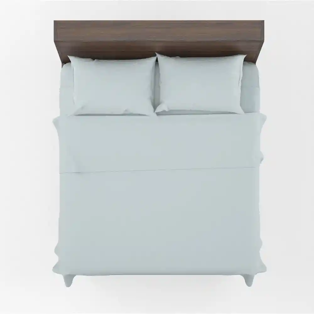 Juego de Sábanas Doble H&h Microfibra 90 Gsm Sky Blush