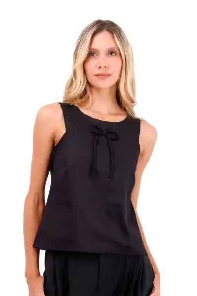 Camisa Maiden Negro XS Mercedes Campuzano