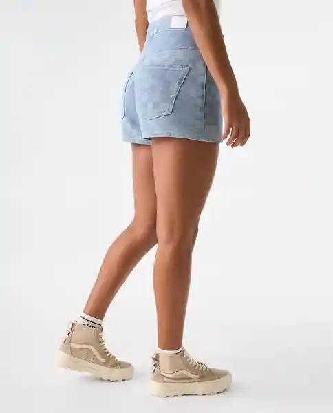 Short Mujer Azul Talla 8 352G003_AZU114604 Americanino