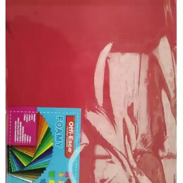 Papel Foamy Espuma 4 Cartas Surtido
