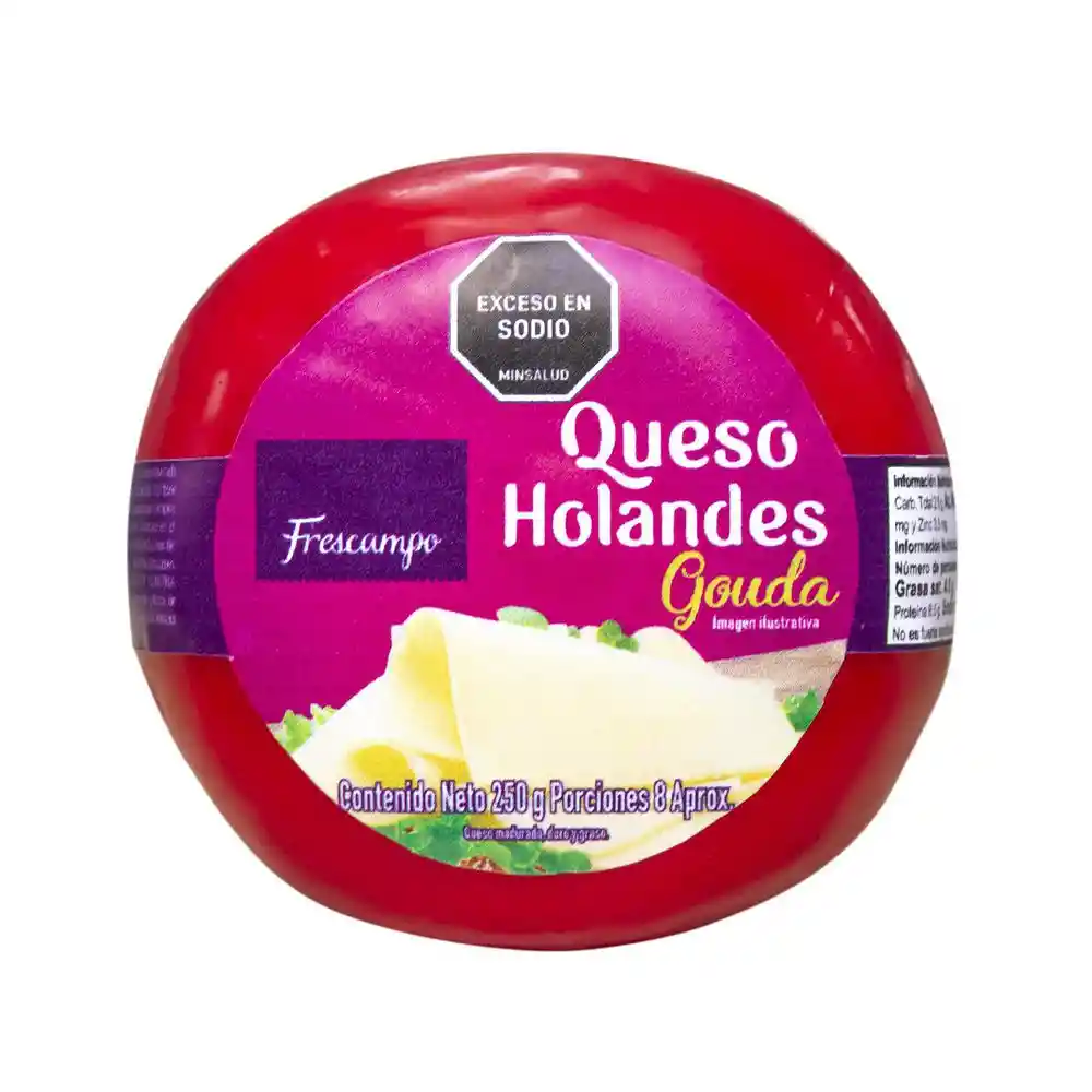 Queso Holandes Gouda Frescampo