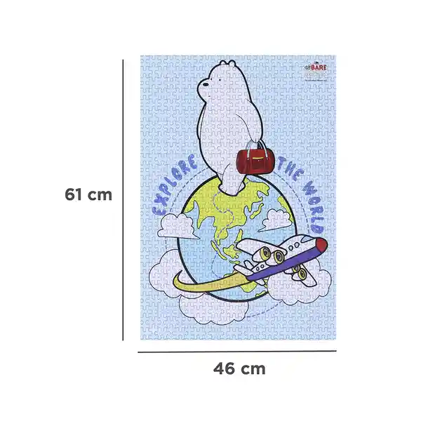 Rompecabezas Polar Osos Escandalosos Miniso