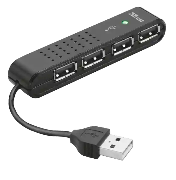 Trust Multipuerto Usb 2.0 4