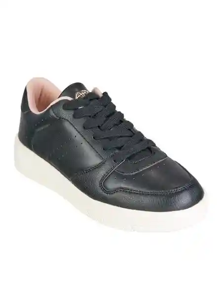 Aeroflex Zapatos Wedge Deportivo Mujer Negro Talla 35