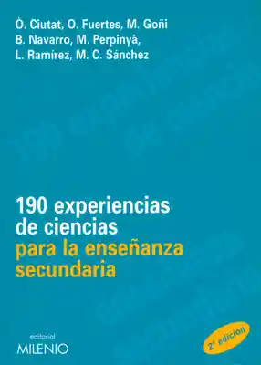 190 Experiencias de Ciencias Para al Enseñanza Secundaria