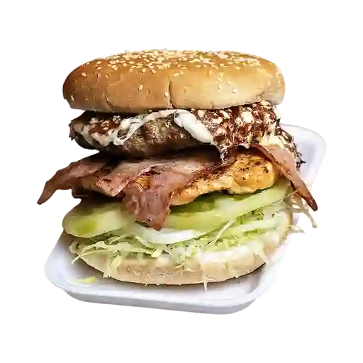 Hamburguesa Mixta Especial